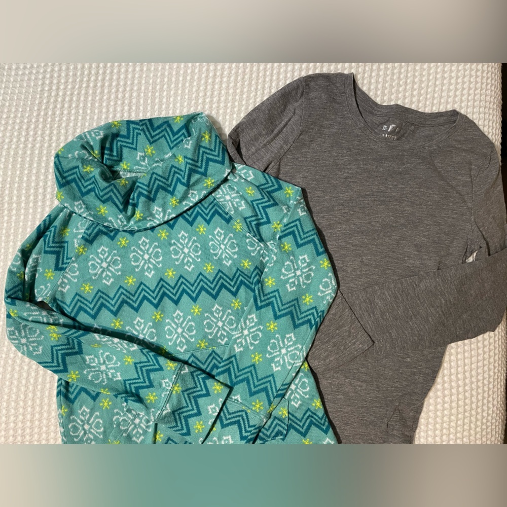 Kids Patterned and Solid Long Sleeve Tops